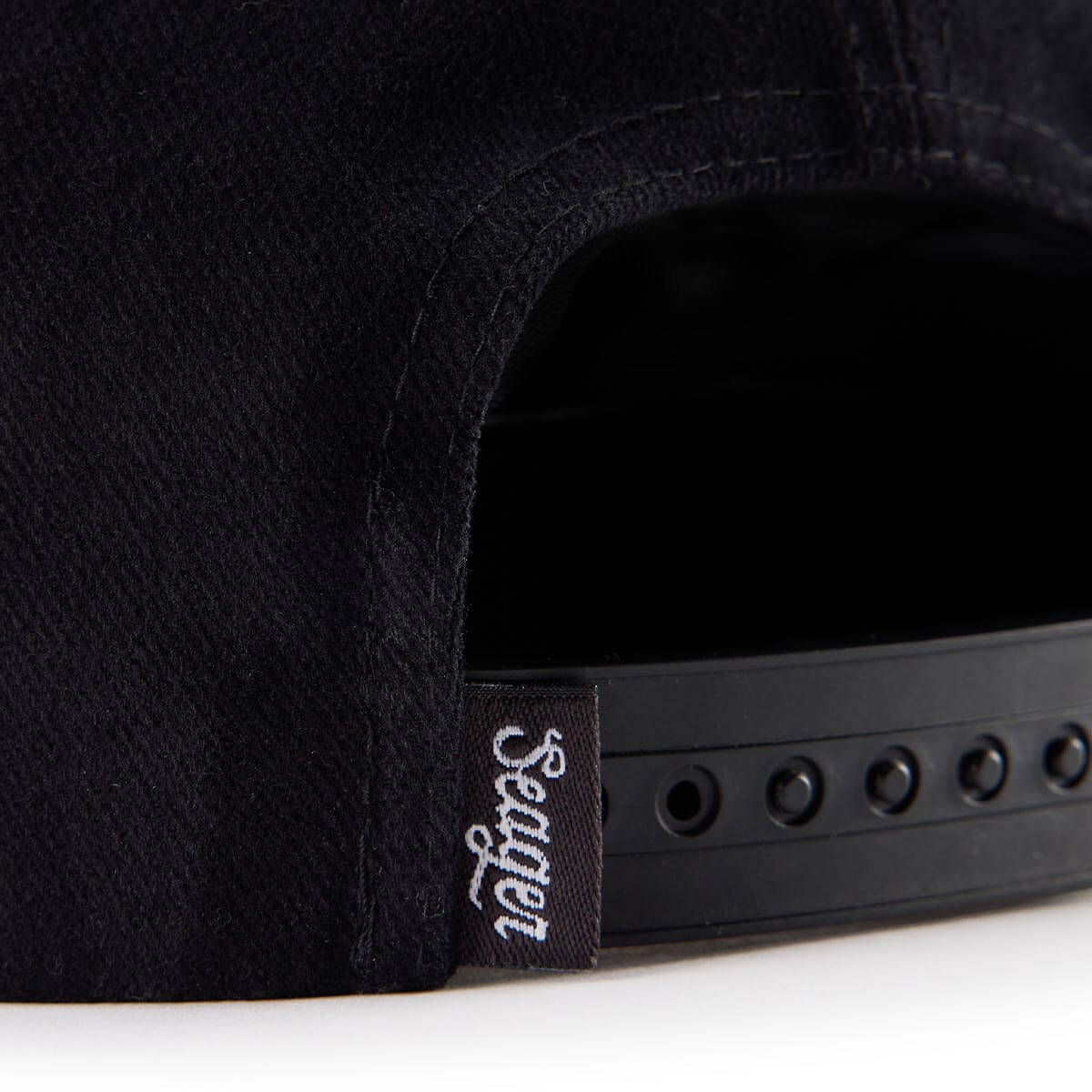 Rodeo mens western clothing western boutique Utah Seager x Waylon Jennings Good Hearted Woman Snapback Black SKU MHH26GOODHWBLK Boltranchstore.com free shipping