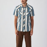 Seager Amarillo Western Strip Shirt a short sleeve shirt, comfortable fit available at boltranchstore.com