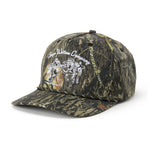 Seager Los Rios Canvas Snapback Camo Hat featuring the Los Rios logo and the Seager Western Company with a camouflage at boltranchstore.com