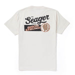 Seager Bison Premium Tee Vintage White vintage white premium cotton mens graphic tee western clothing Utah SKU MTH26BISONVWHT