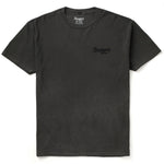 Seager Mens Embroidered Russ Tee in vintage black with an embroidered Seager logo in black at boltranchstore.com