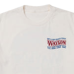 Rodeo mens western clothing western boutique Utah Seager x Waylon Jennings Good Hearted Woman Tee Vintage White SKU MTH26GOODHWVWH Boltranchstore.com free shipping