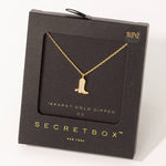 Secret Box Pave Cowboy Boot Pendant Necklace at boltranchstore.com