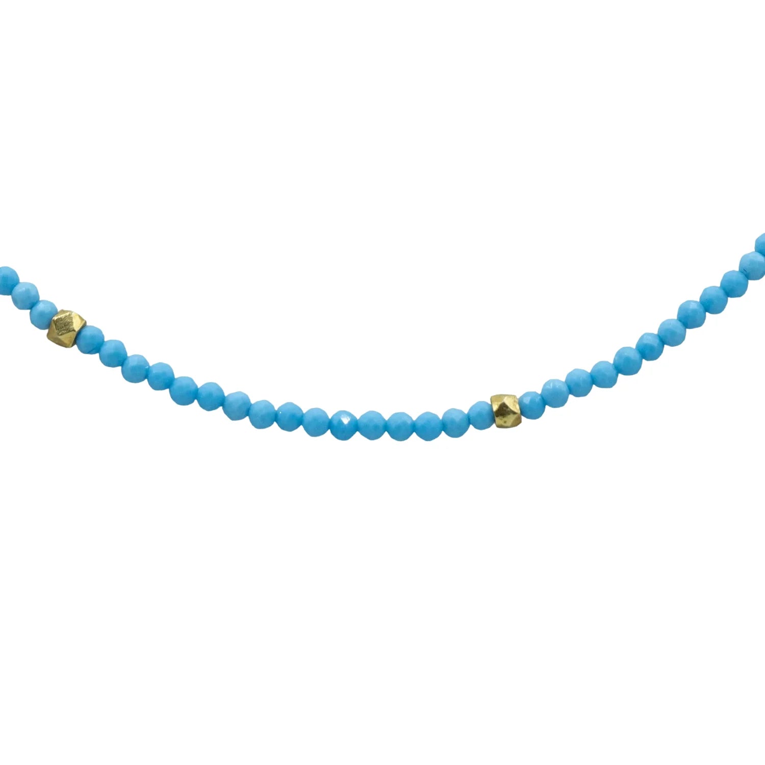 MakhalaSemi Precious Necklace with Gold Accents free shipping at boltranchstore.com