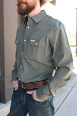Sendero Confluence Shirt Desert Sage shop at boltranchstore.com free shipping