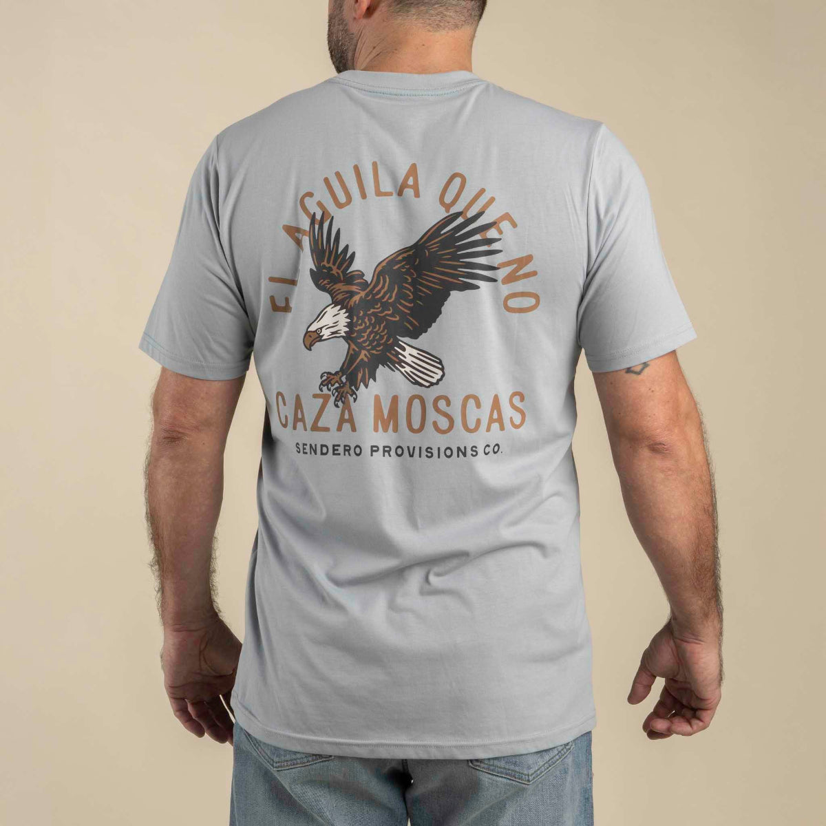 Sendero Eagle T-Shirt - Big Sky Blue western wear