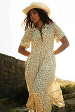 Sendero La Dahlia Dress - Desert Rose Find this at Boltranchstore.com womens froral summer dress western cowgirl Bolt Ranch Store