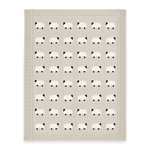 Sheep Jacquard Knit Baby Blanket kids blankey with furry white sheeep 
