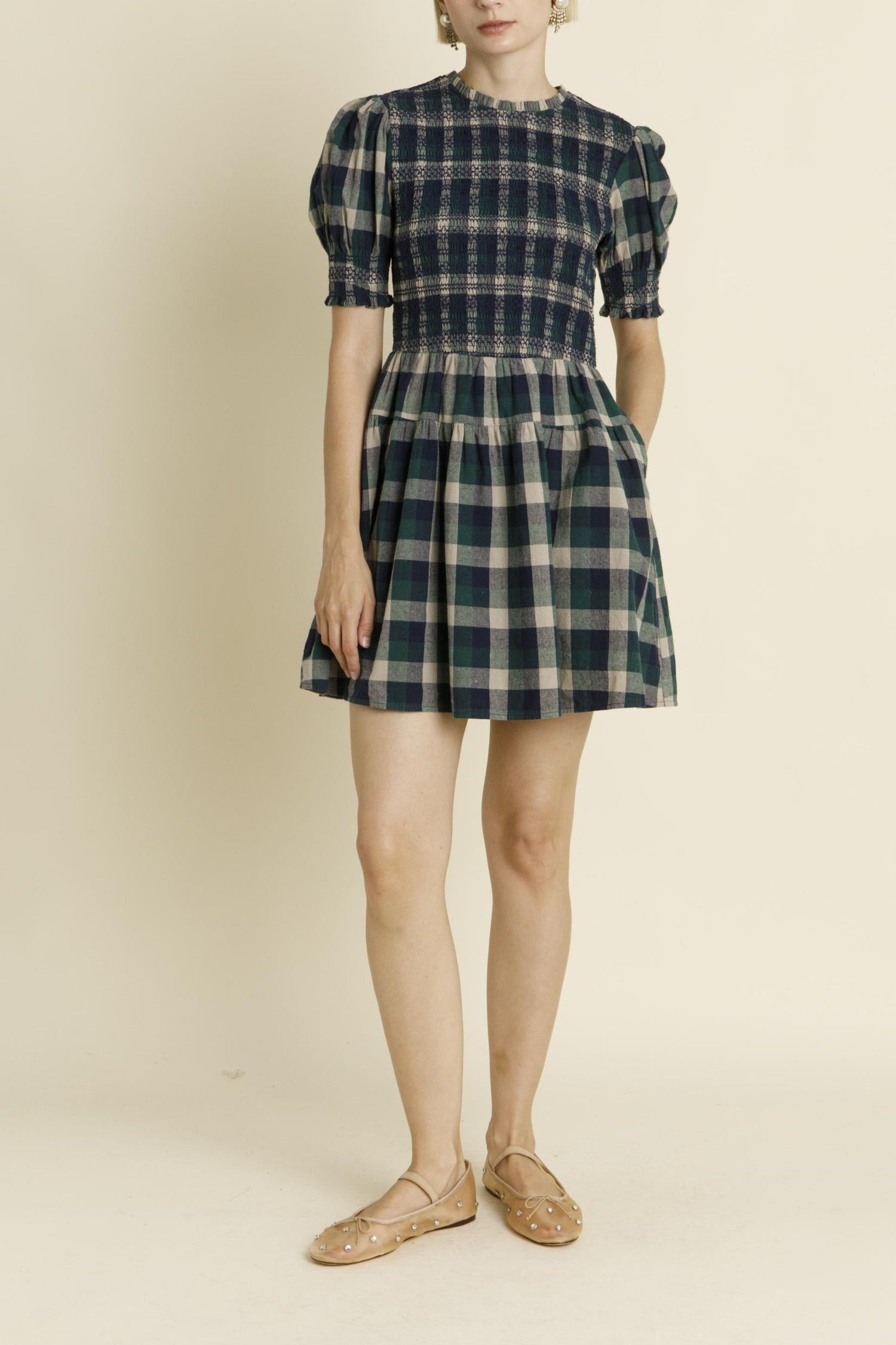 Shirley Plaid Dress