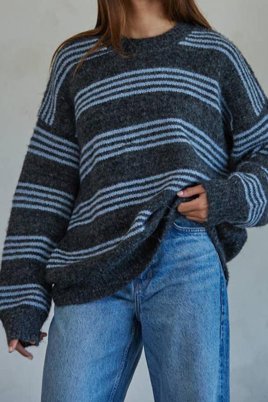 Sierra Knit Striped Sweater