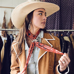 Fringe Slide Bridled artisan brass western clothing
