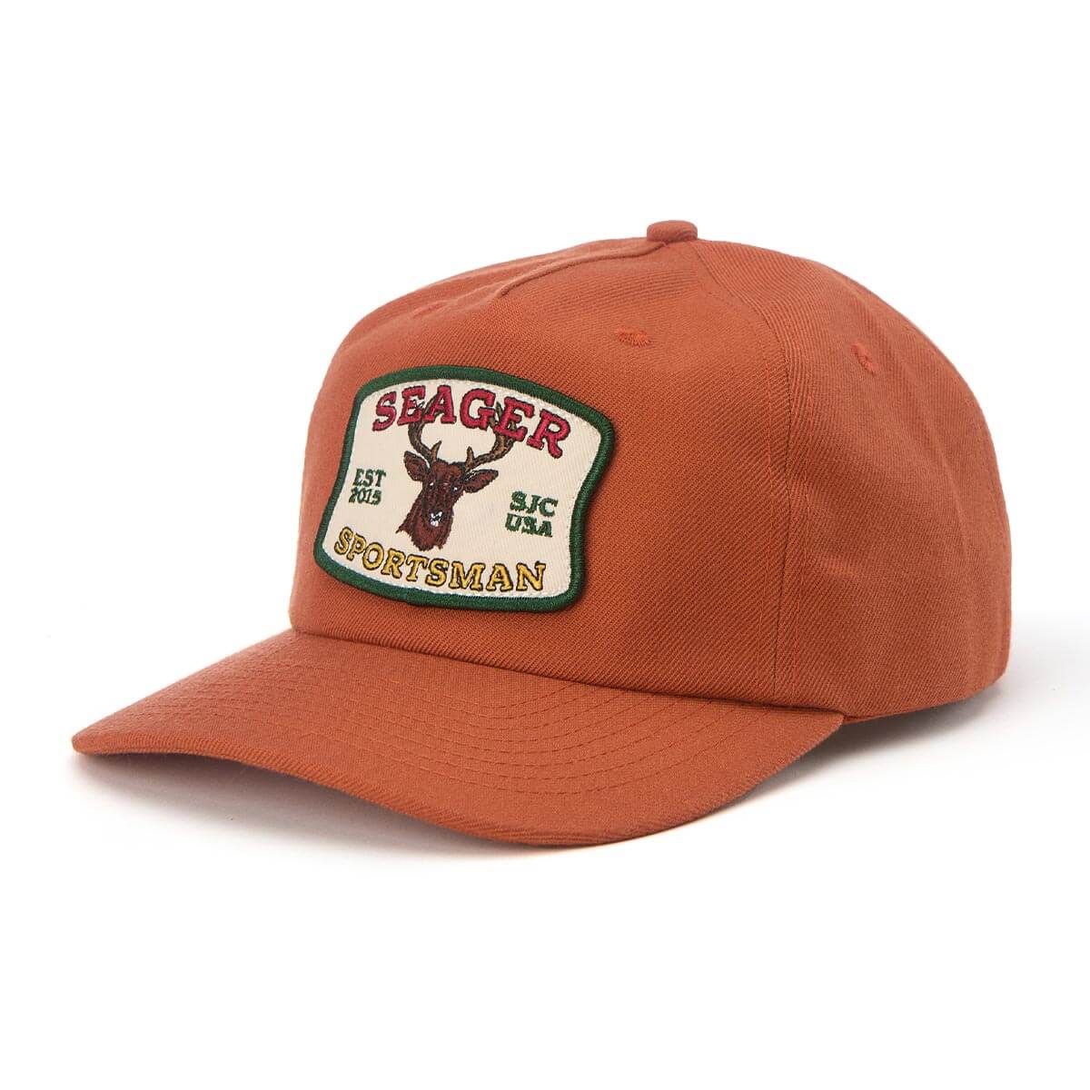Seager Sportsman Snapback Orange Hat