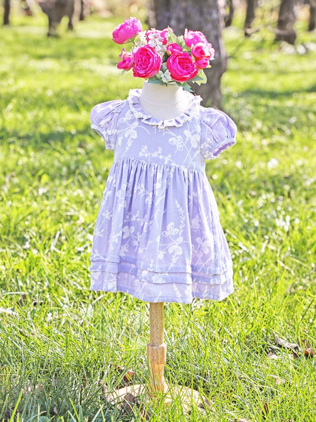 Spring Clover Baby Dress boutique summer spring cute