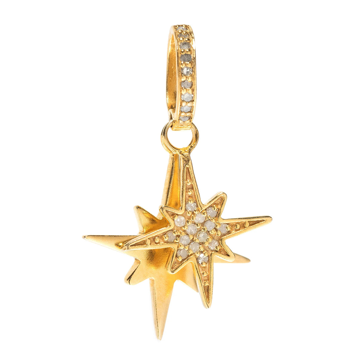 Makhala Star Double Charm NECKLACE charm 