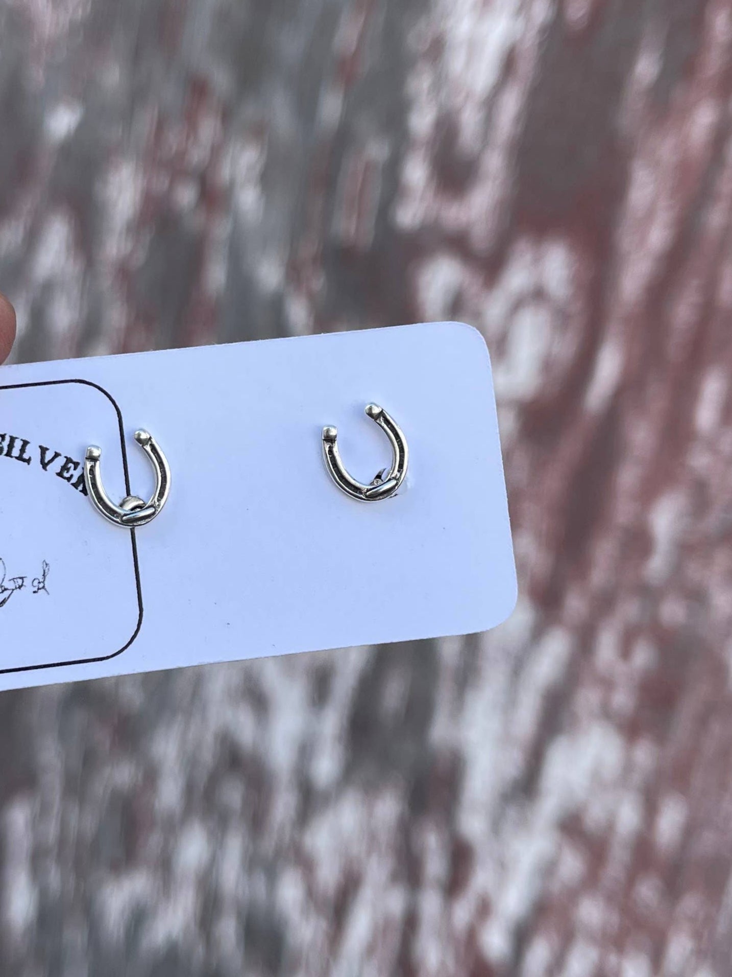 Sterling Silver Horseshoe Earrings order today at boltranchstore.com