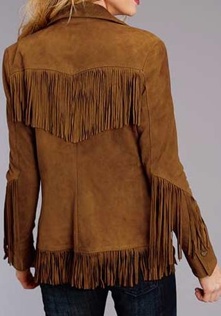 Stetson Lamb Suede Fringed Jacket