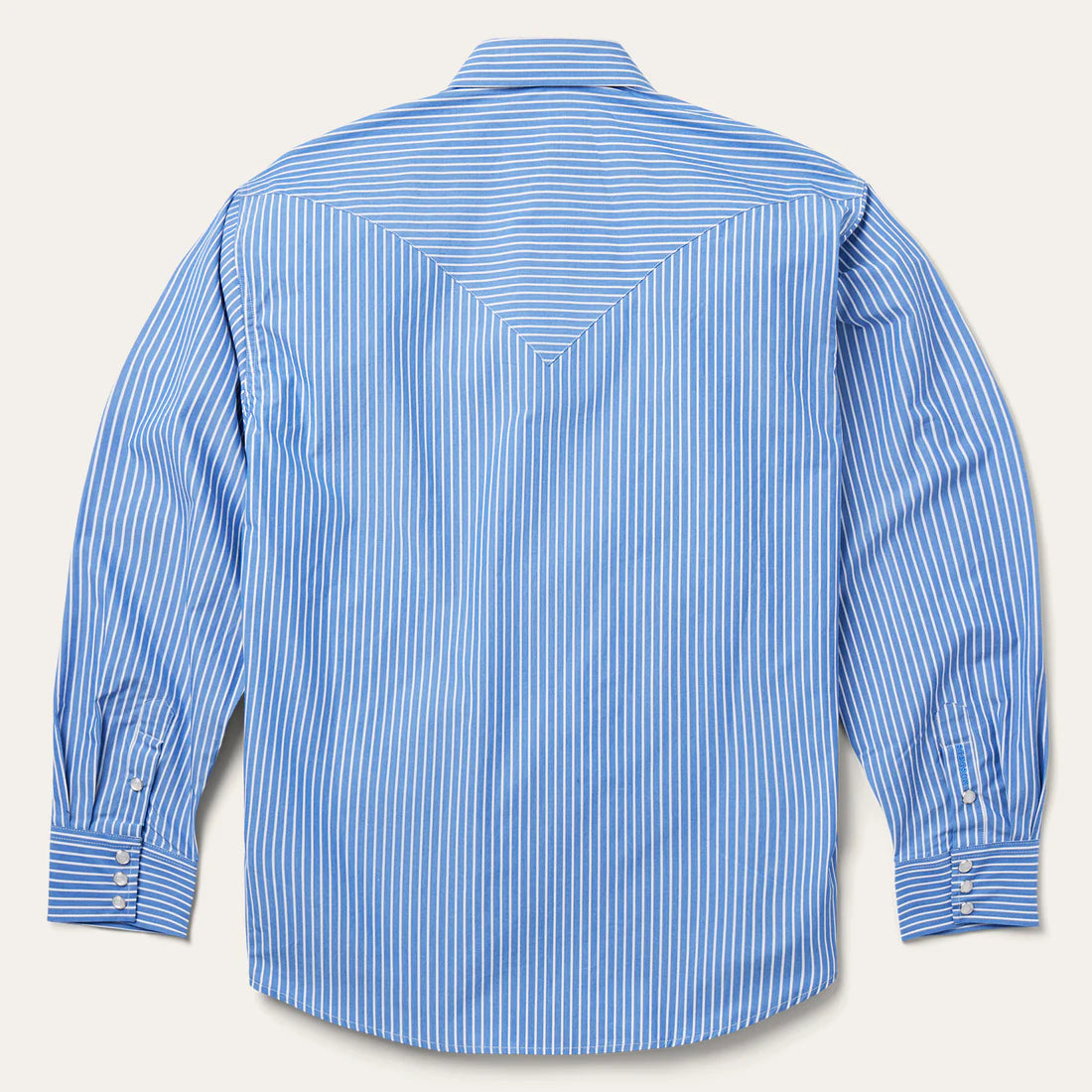 Stetson Snap Candy Stripe - Periwinkle Shirt