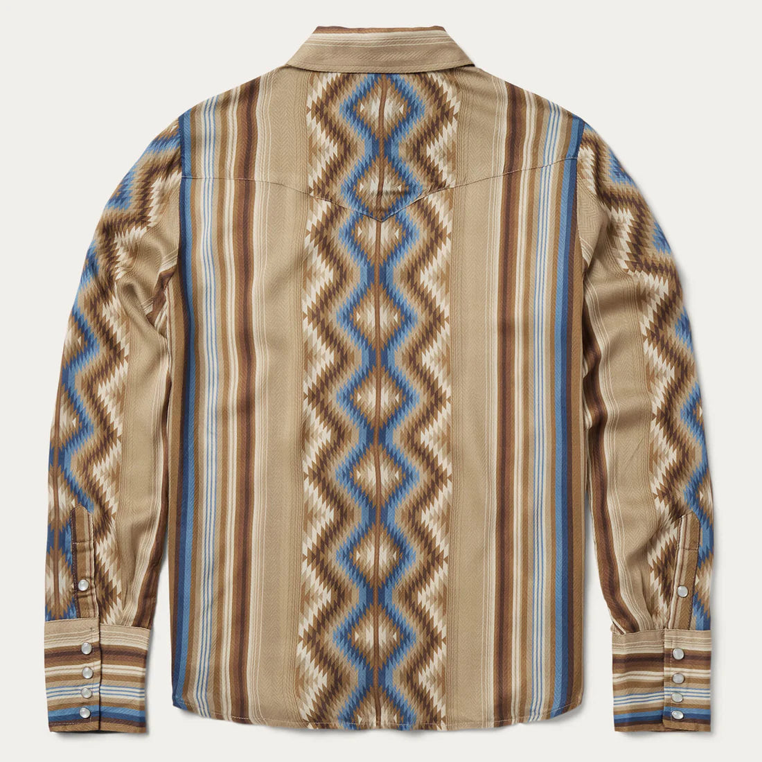 Stetson Womens Sand Serape Print Shirt