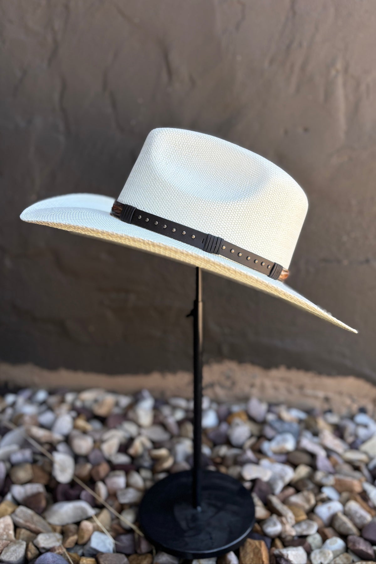 Stetson Bighorn Straw Hat summer cowboy hat straw womens men unisex at boltranchstore.com
