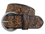 Stetson Ladies 58MM Floral Belt shop at boltranchstore.com western accessories
