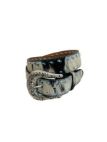 Stetson Ladies Hair On Hide Belt 9410790 womens black and white hide belt western style fashion popular cute Boltranchstore.com