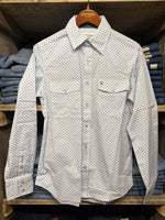 Stetson Mens Silver Spur Print Shirt shop at boltranchstore.com western wear free shipping