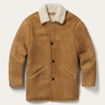 Stetson Mens Suede Shearling Ranch Coat western outerwear bolt ranch store