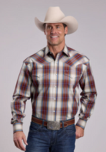 Stetson Mens Winter Plaid Shirt buy at boltranchstore.com western wear free shipping Christmas shirt