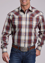 Stetson mens winter plaid shirt western cowboy free shipping boltranchstore.com long sleeve