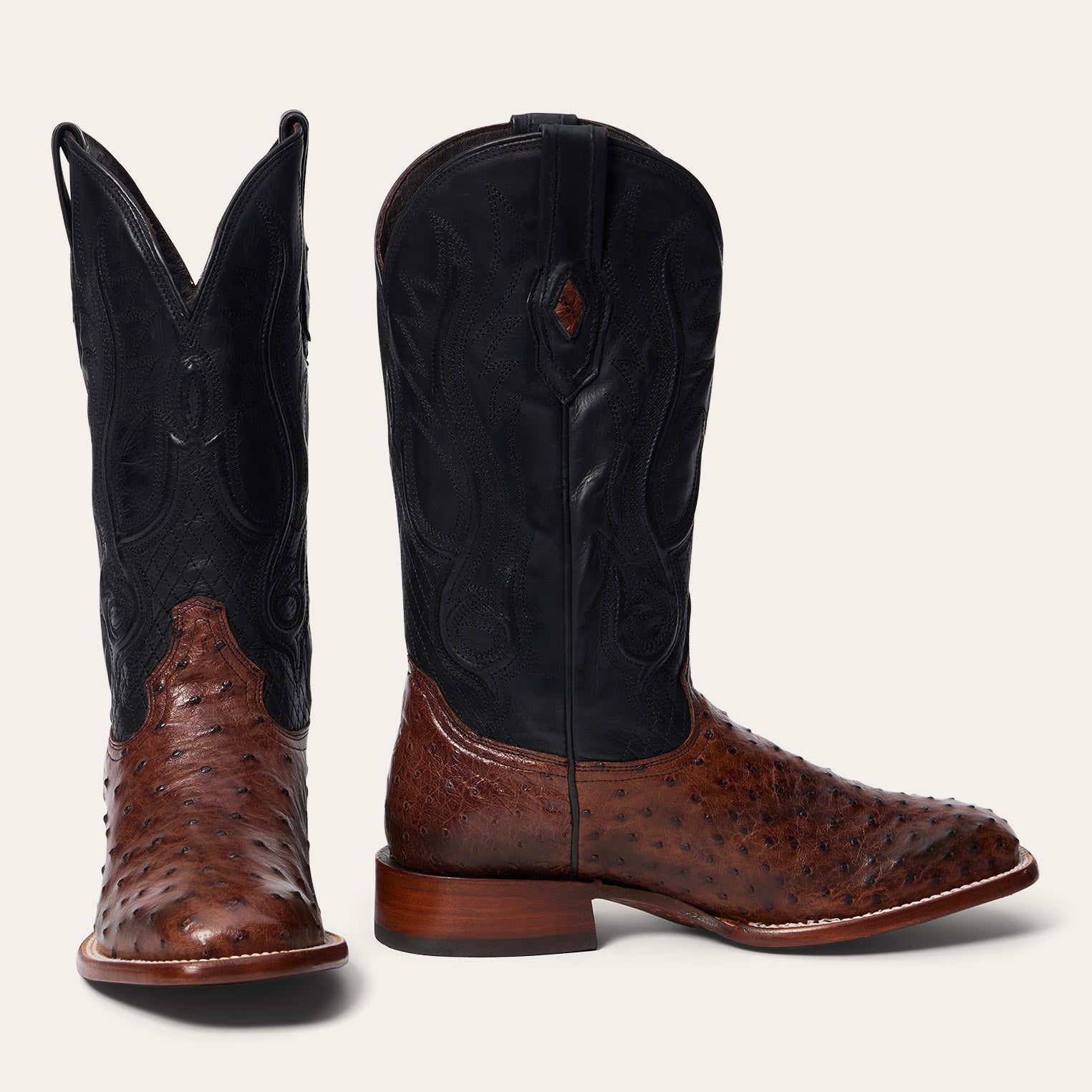 Stetson Ozzy Ostrich Cowboy Boot shop at boltranchstore.com western wear free shipping