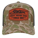 Stetson Quality Goods Camo Twill Patch Hat order today at boltranchstore.com