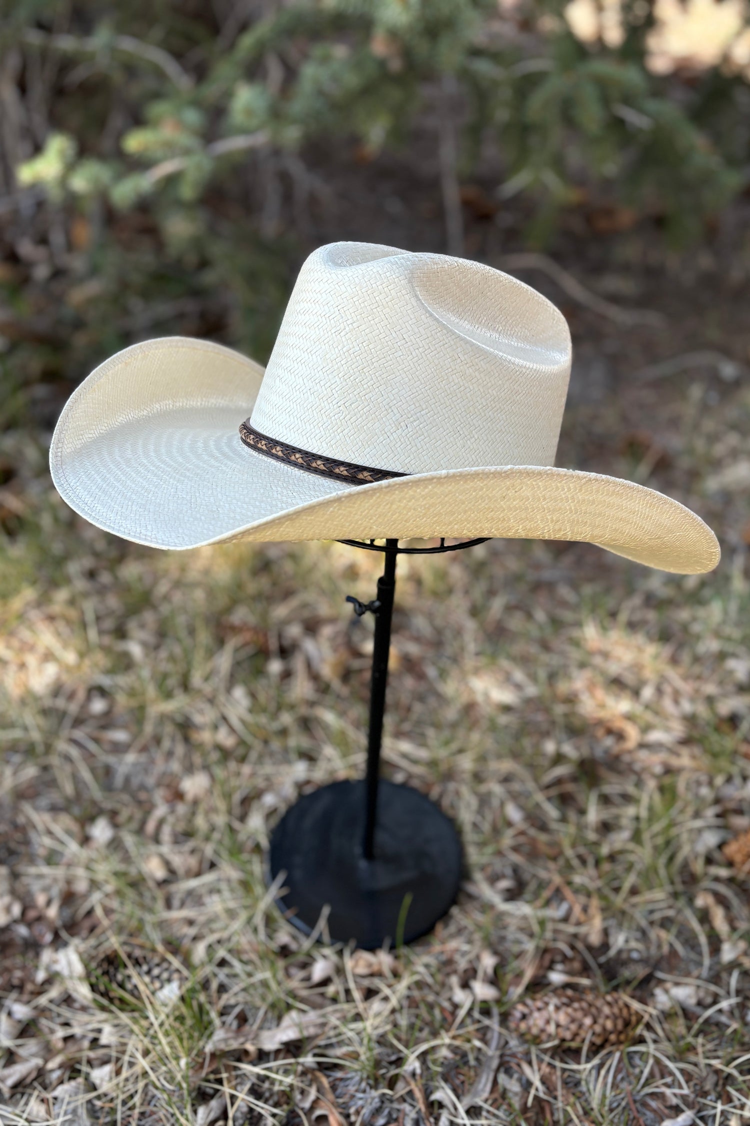Stetson Westfield Straw Hat Cattleman Crown mens womens summer cowboy hat rodeo unisex straw stetson at boltranchstore.com