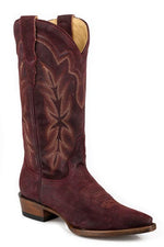 Stetson Womens Casey Wine Suede Boot order at boltranchstore.com