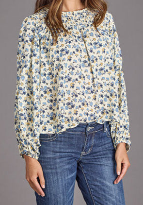 Stetson Womens Field Flower Peasant Blouse at boltranchstore.com free shipping in stock buy now Small Medium Large