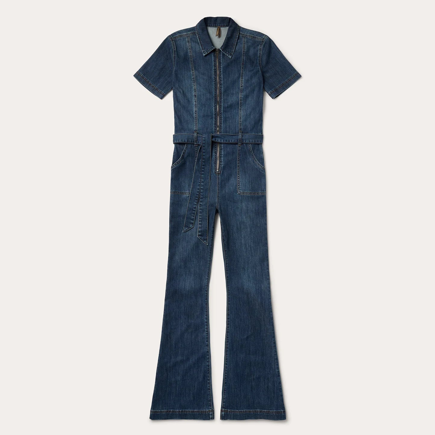 Stetson Womens Stretchy Denim Jumpsuit