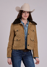 Stetson Womens Suede Cropped Jacket buy at Boltranchstore.com western wear free shipping