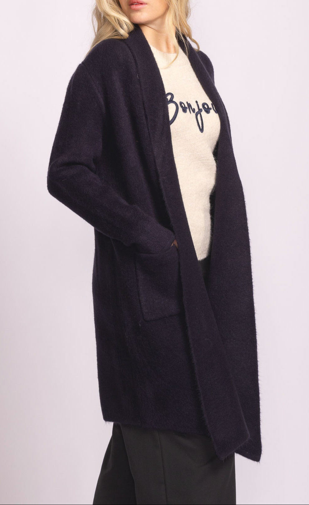 Stockport Jacket from Pink Martini at boltranchstore.com in Navy order at boltranchstore.com