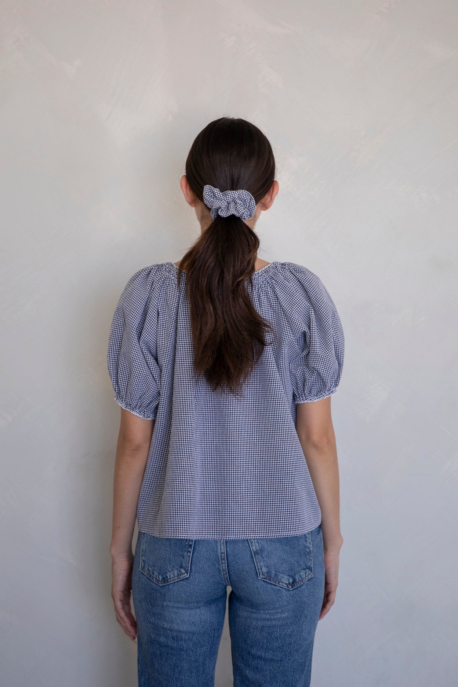 Joey Checkered Blouse
