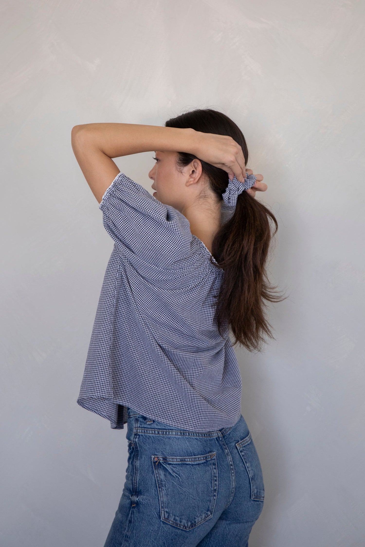 Joey Checkered Blouse