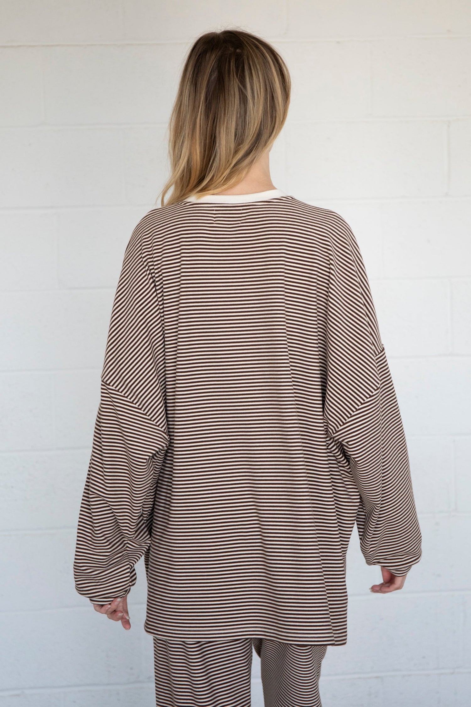 Dani Lounge Top in Brown