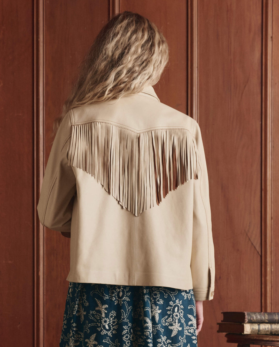 The GREAT Leather Fringe Jacket