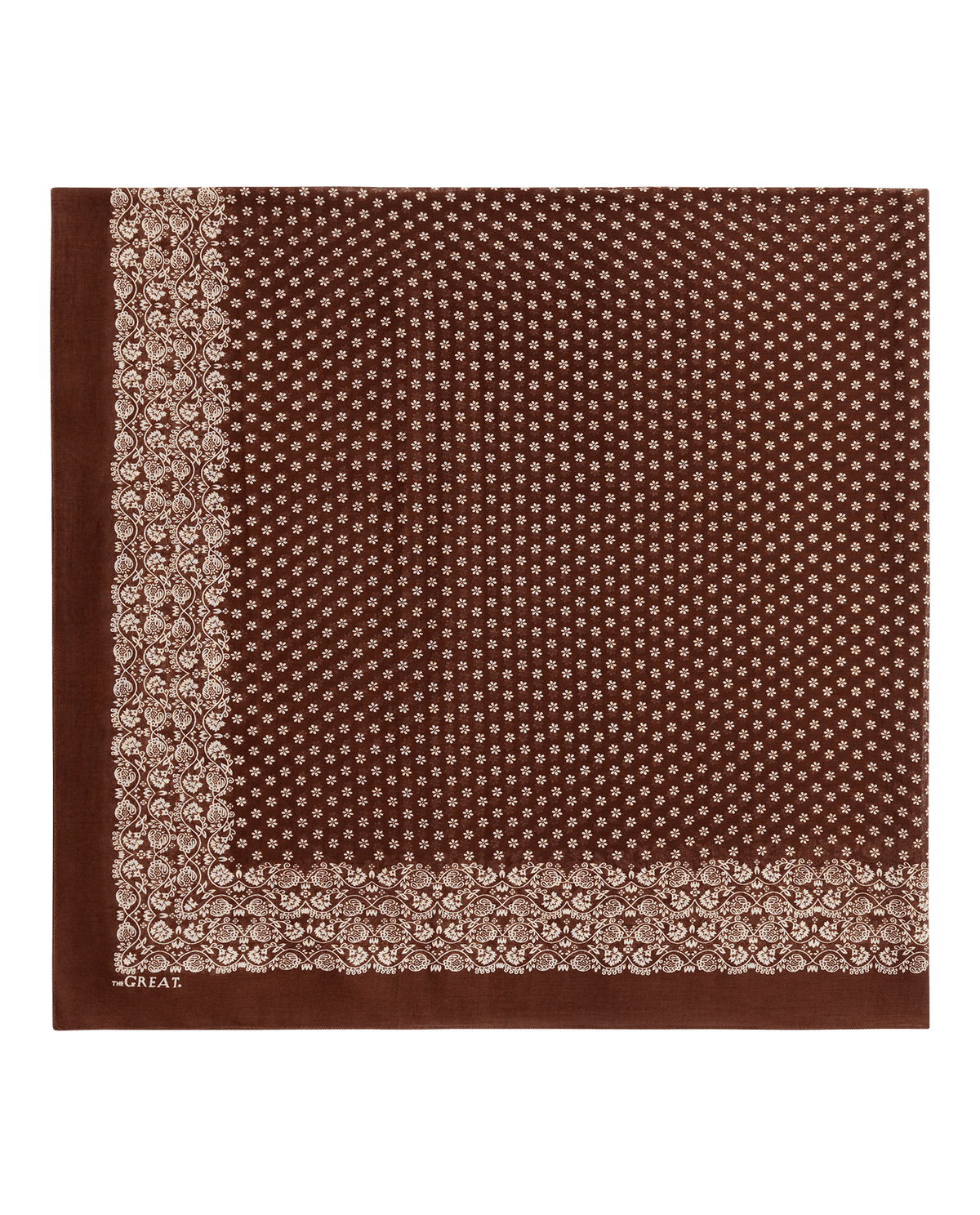 Womens western boutique rodeo western clothing THE GREAT The Big Bandana Chocolate SKU A007449CHOCO Boltranchstore com free shipping