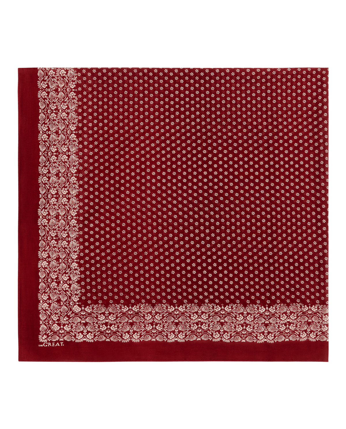 Womens western boutique rodeo western clothing THE GREAT The Big Bandana Maroon SKU A007449MROON Boltranchstore com free shipping