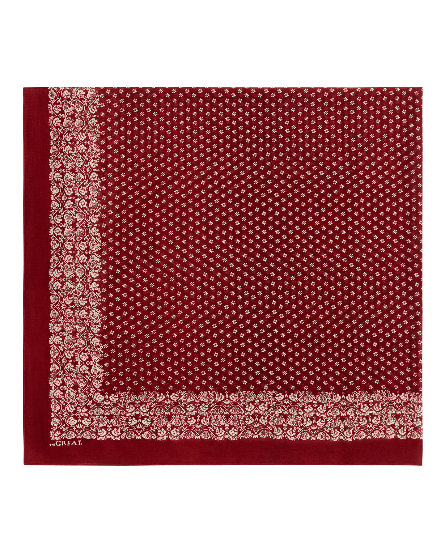 Womens western boutique rodeo western clothing THE GREAT The Big Bandana Maroon SKU A007449MROON Boltranchstore com free shipping