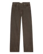 The Great Ford Jean Tarnished Brown rigid cotton denim in a washed brown tone womens western boutique Utah SKU B127924TARBR