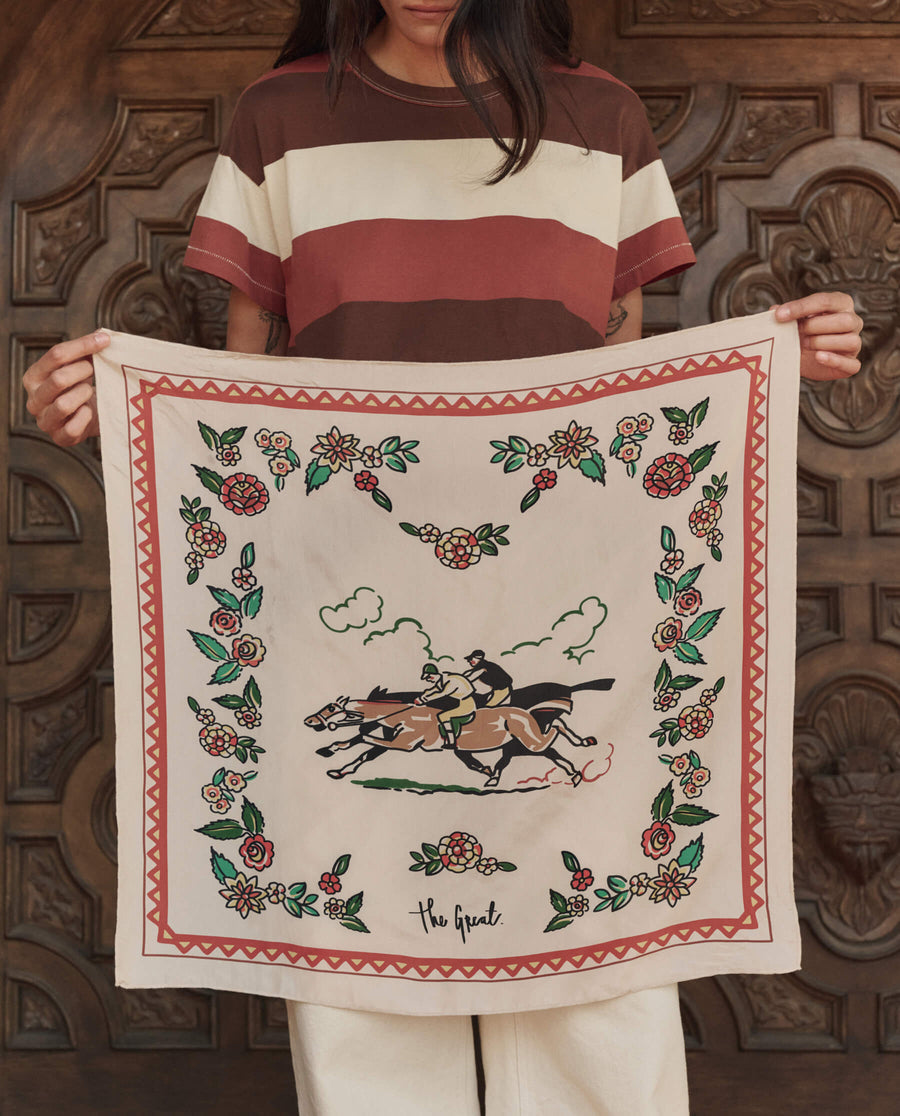 THE GREAT The Derby Silk Bandana at boltranchstore.com free shipping silk scarf the great new arrival in stock must get 