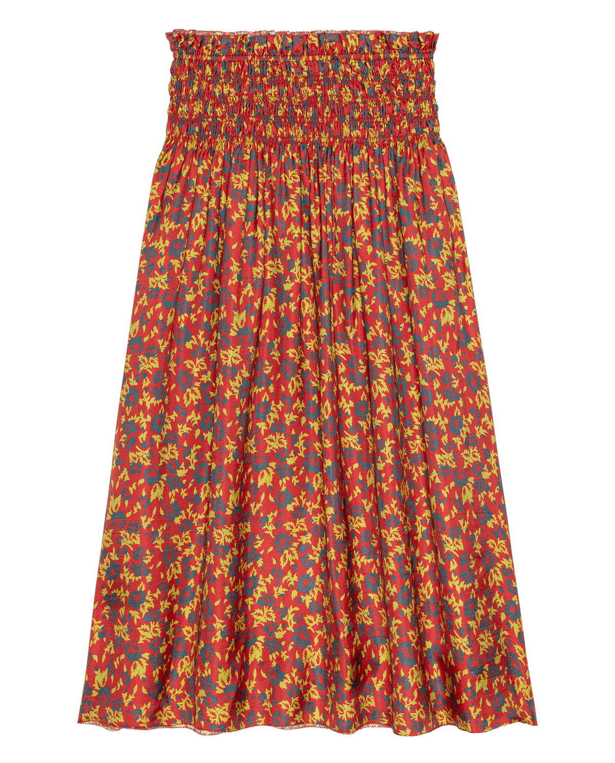Womens fashion western clothing Utah boutique THE GREAT The Canary Skirt Gilded Poppy SKU K123054GDPPY Boltranchstore com free shipping