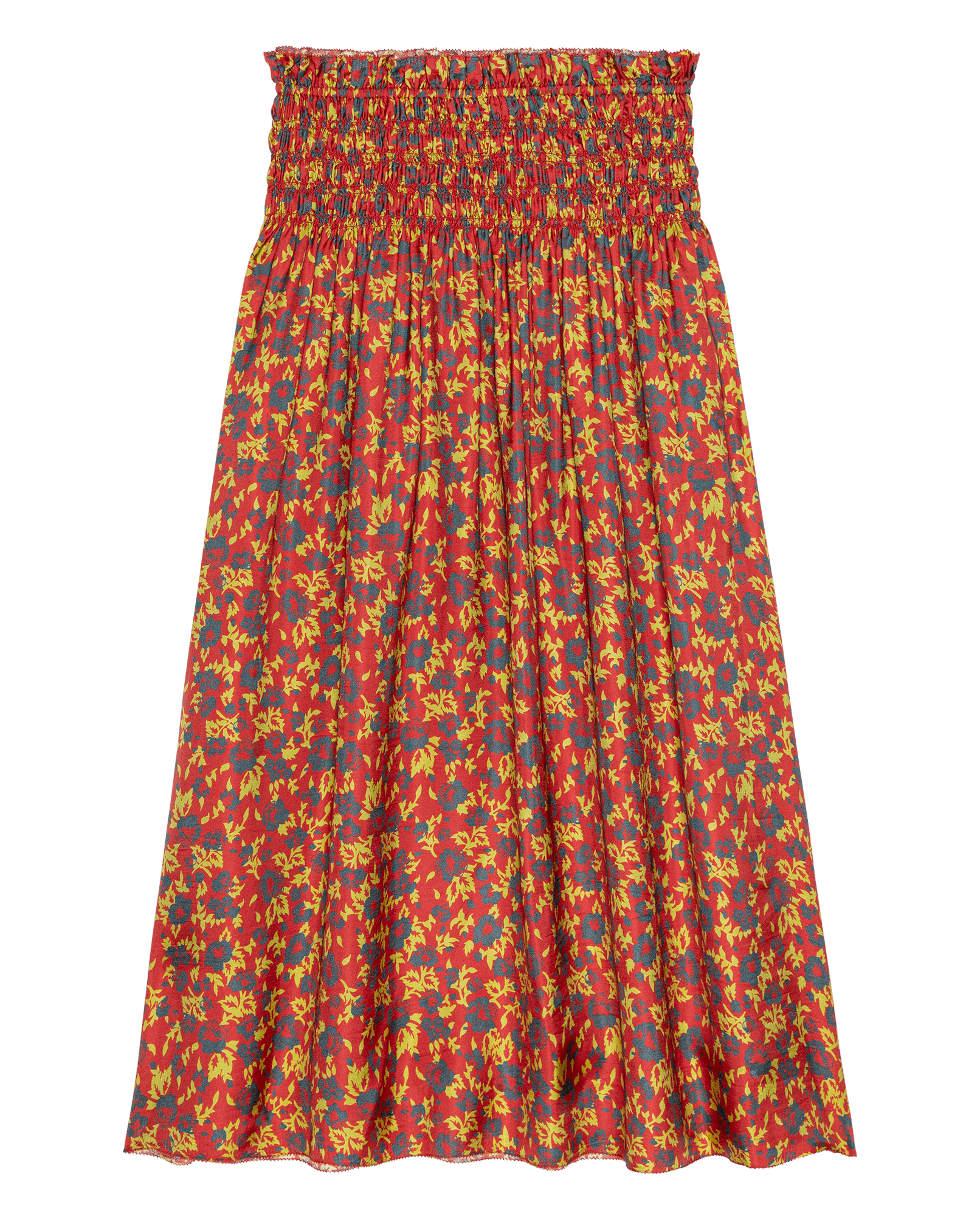 Womens fashion western clothing Utah boutique THE GREAT The Canary Skirt Gilded Poppy SKU K123054GDPPY Boltranchstore com free shipping