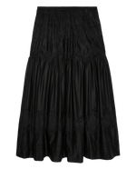 Womens fashion western clothing Utah boutique THE GREAT The Lattice Lace Victorian Skirt Black SKU K189065BLACK Boltranchstore com free shipping