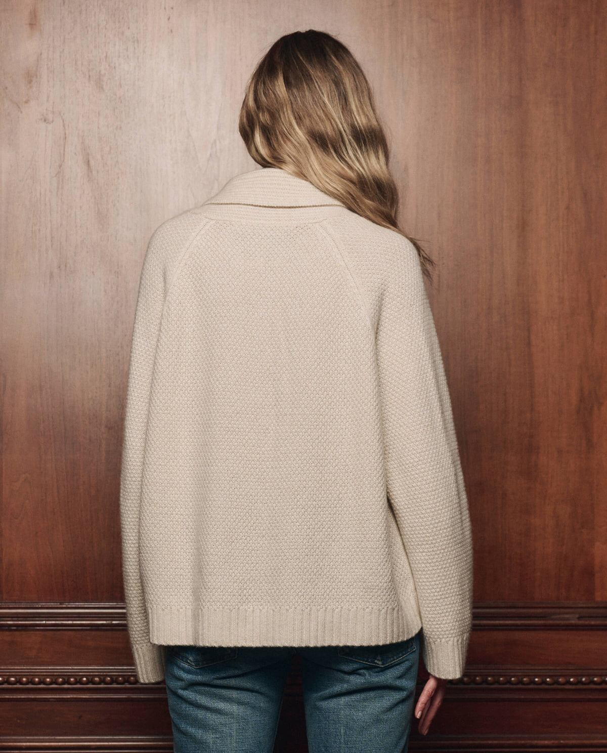 Utah womens western boutique womens fashion THE GREAT The Cashmere Cable Lodge Cardigan Cream SKU S529522CREAM Boltranchstore com free shipping